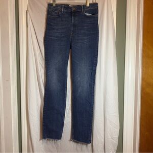H&M Label Of Graded Goods Distressed Blue Jeans Women’s 10 Straight Leg